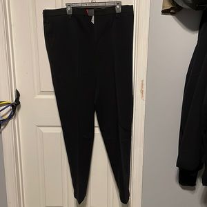 Docker black mens dress pants